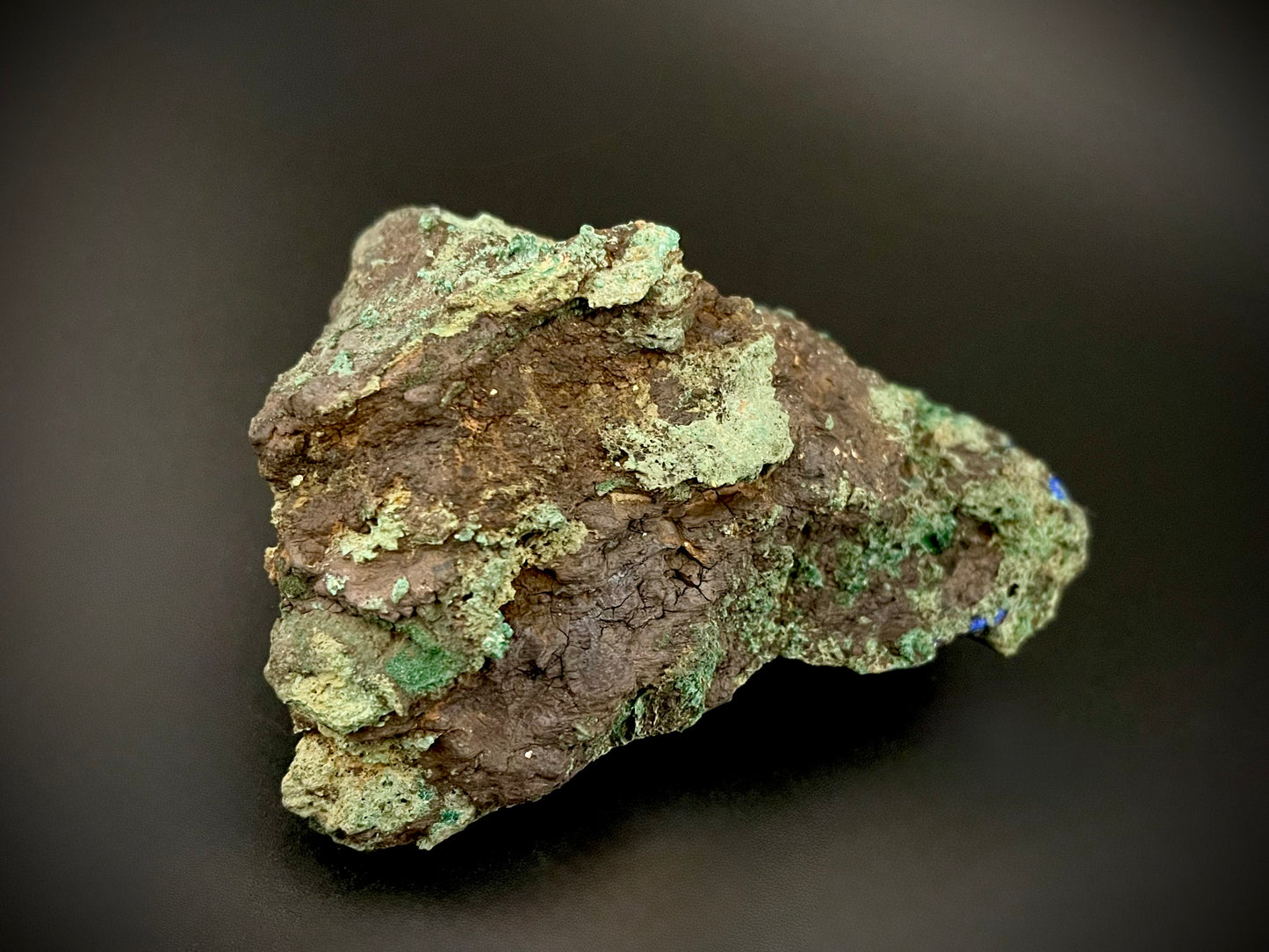 Majestic Azurite Mineral Specimen – Deep Blue Crystals with Natural Matrix & Malachite Inclusions